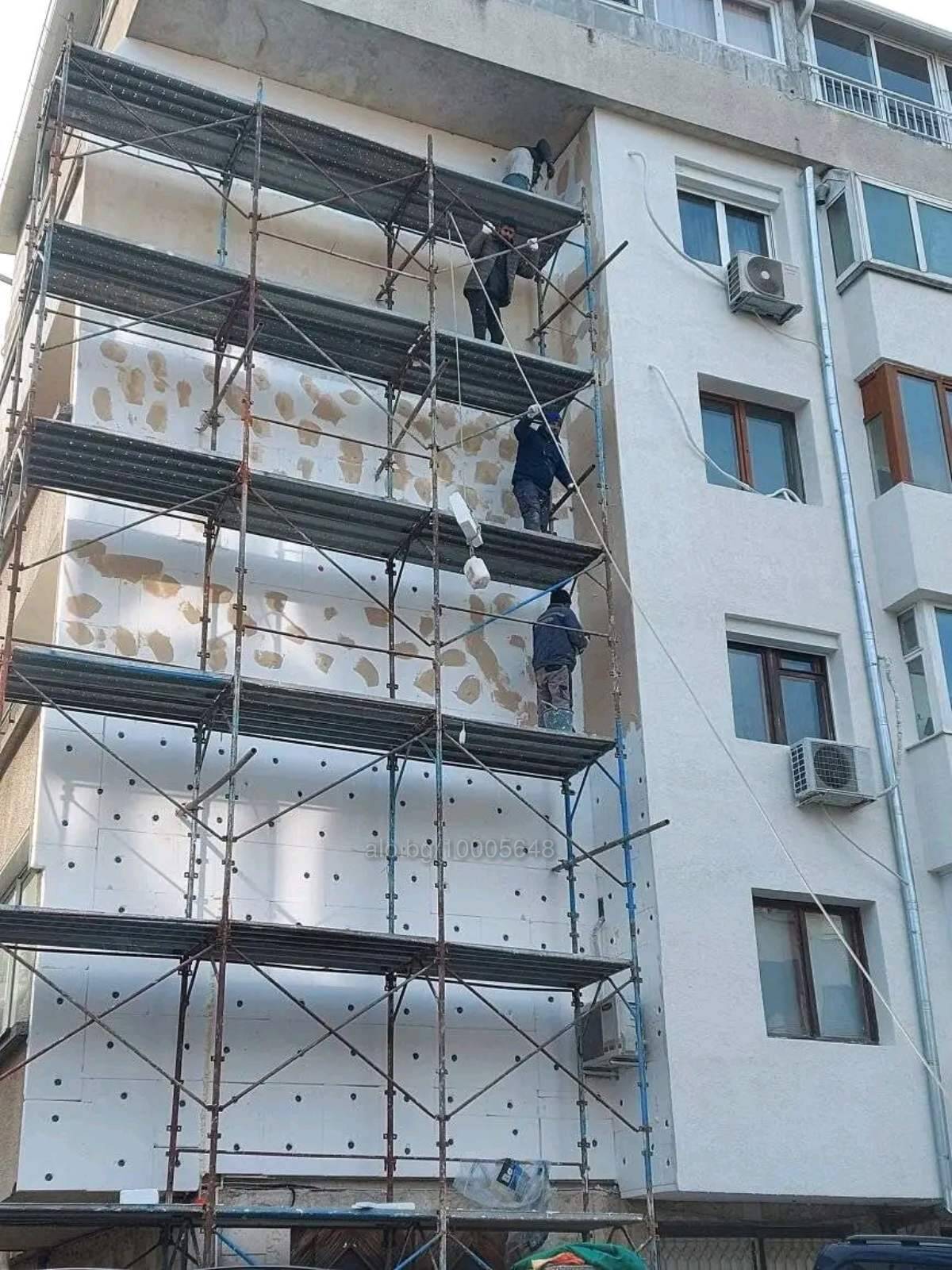 Алпинисти, ремонт на покриви, топлоизолация, хидроизолазация, къртене, шпакловка